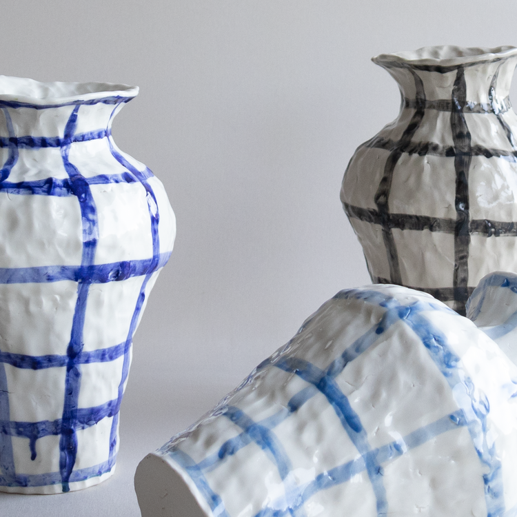 Vase - Skimra porselen no.3 - Form & Objekt