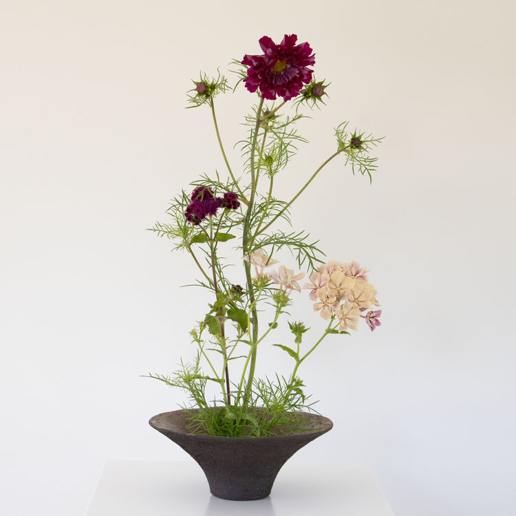Vase - Ikebana no.2 - brun