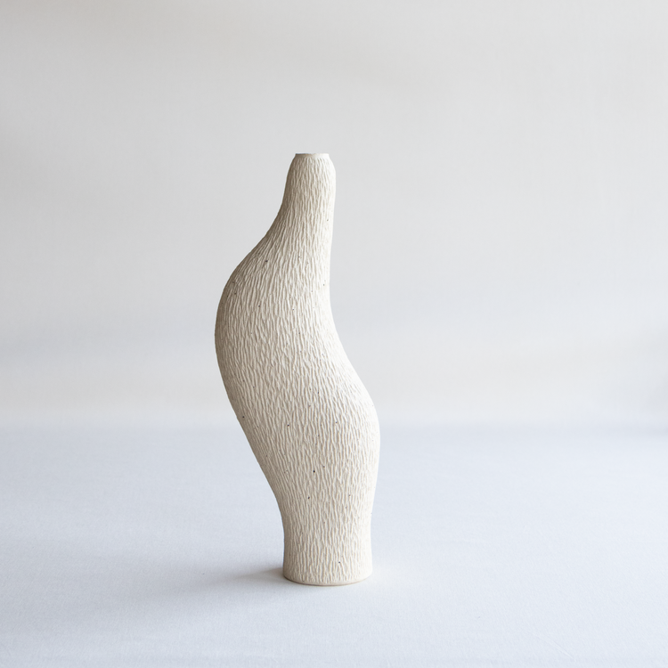Skulpturell Vase - Fladen - Form & Objekt
